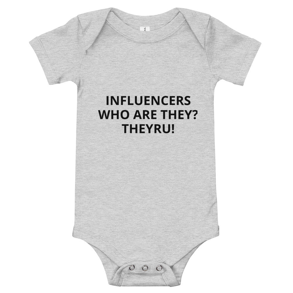 Influencers Baby short sleeve one piece