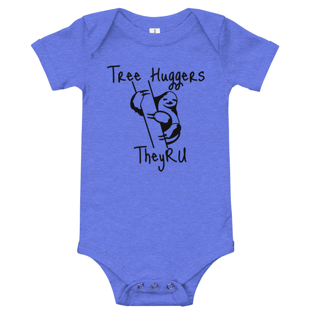 Tree Huggers Graphic Baby short sleeve one piece