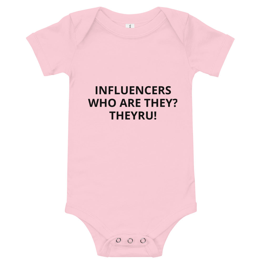 Influencers Baby short sleeve one piece