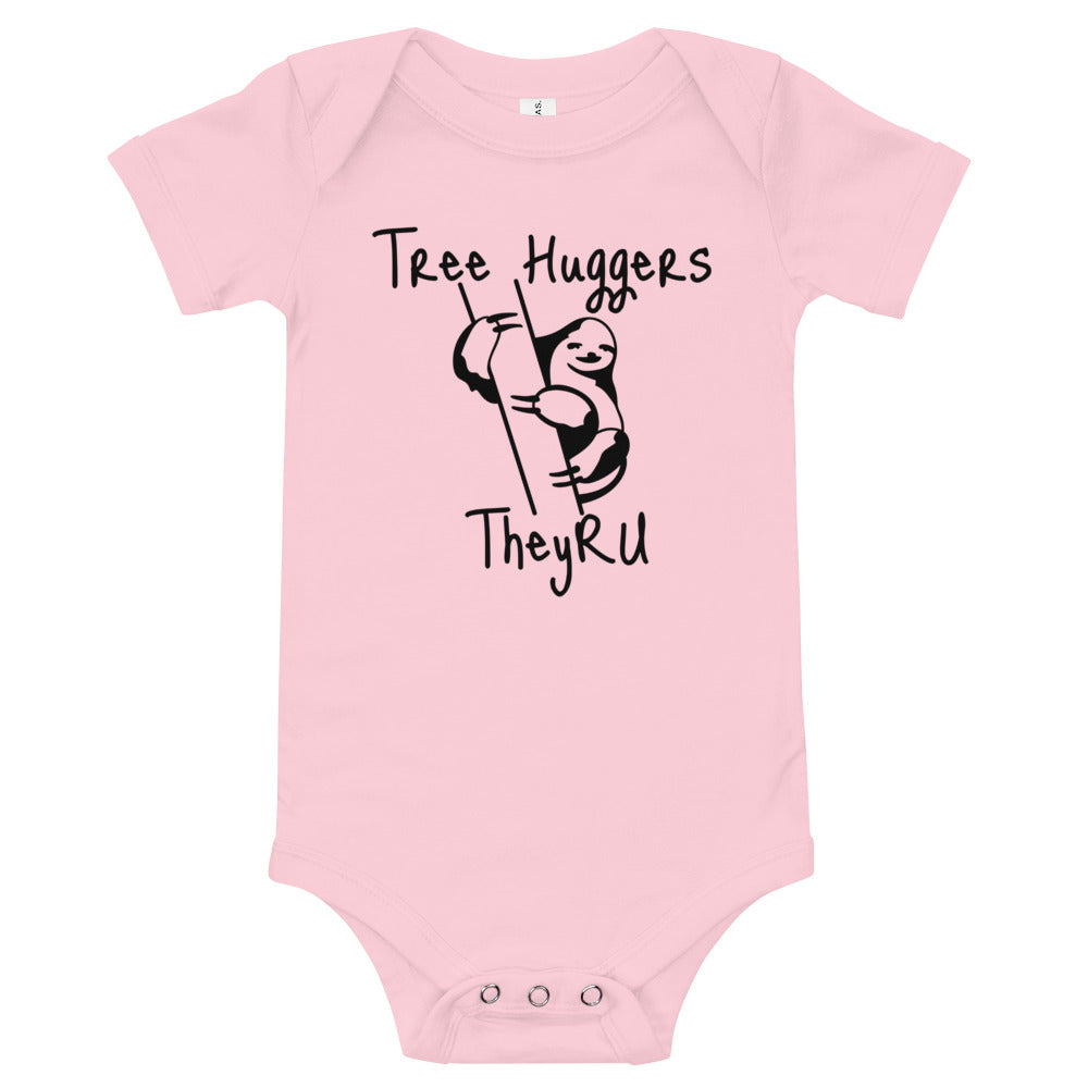 Tree Huggers Graphic Baby short sleeve one piece