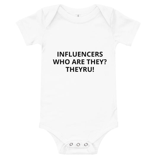 Influencers Baby short sleeve one piece