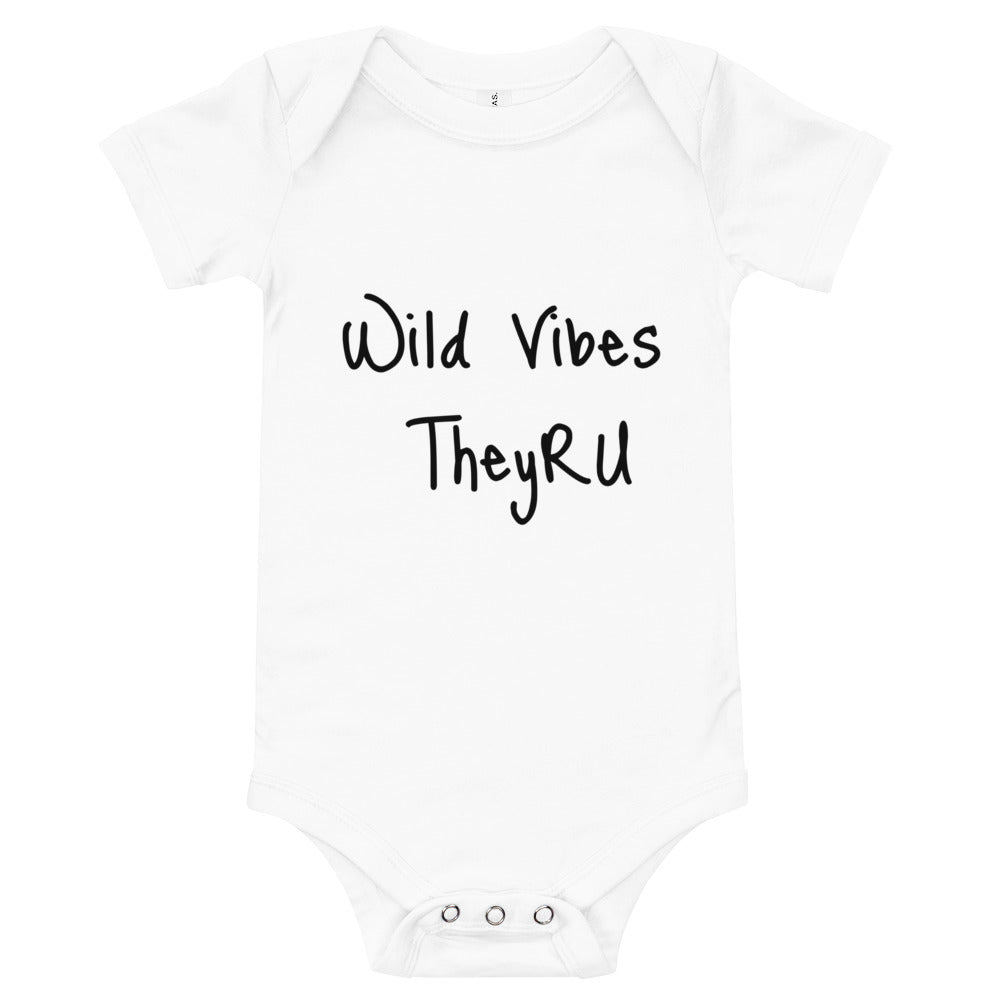 Wild Vibes Baby short sleeve one piece
