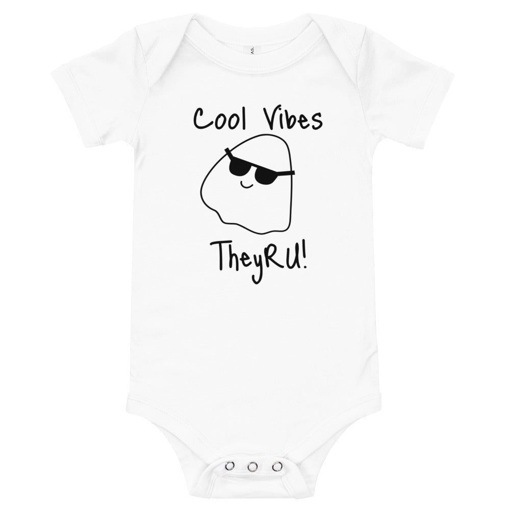 Cool Vibes Ghost Graphic Baby short sleeve one piece