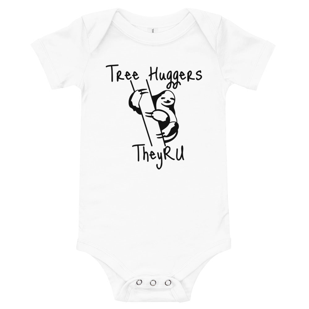 Tree Huggers Graphic Baby short sleeve one piece