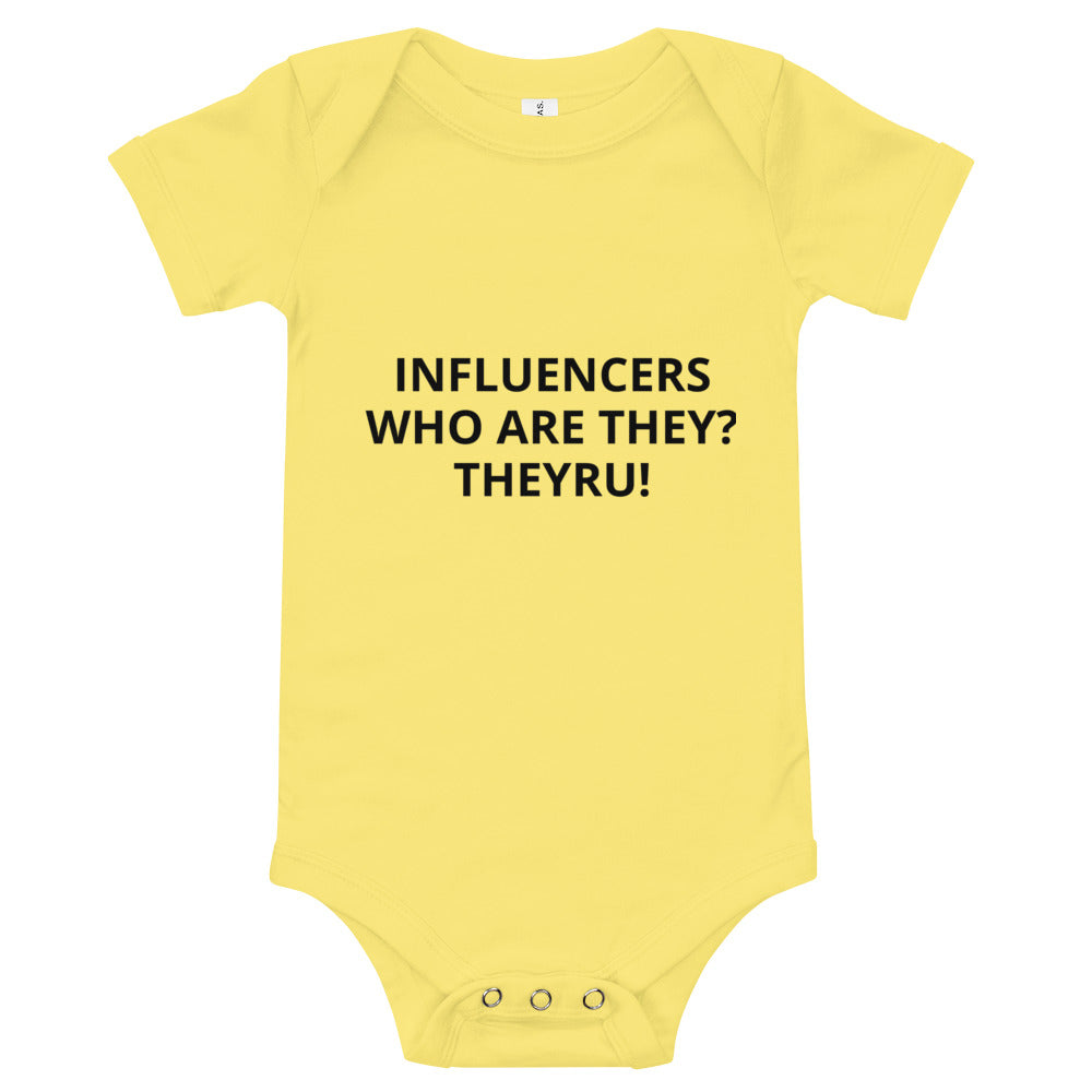 Influencers Baby short sleeve one piece