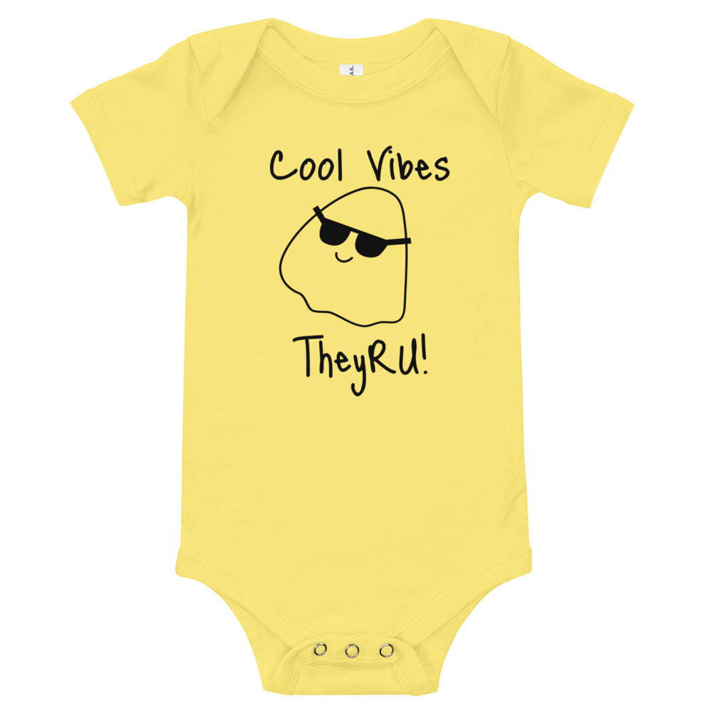 Cool Vibes Ghost Graphic Baby short sleeve one piece