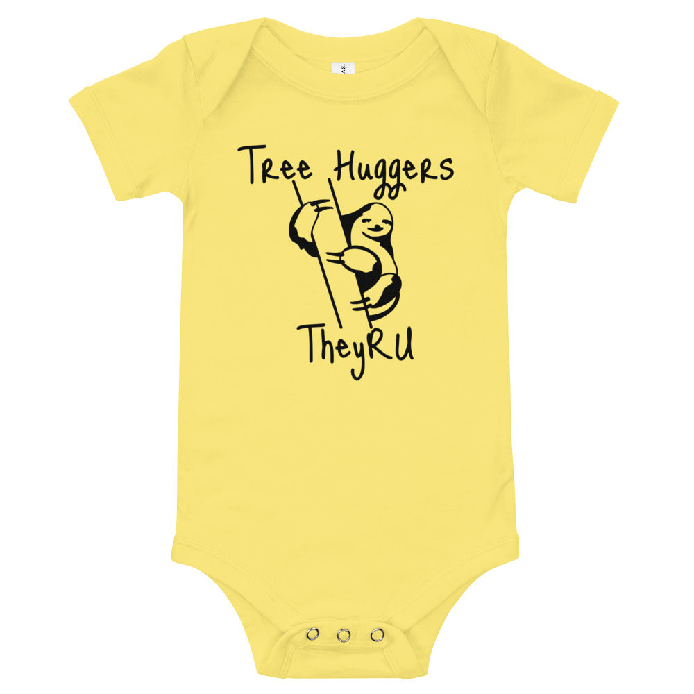 Tree Huggers Graphic Baby short sleeve one piece