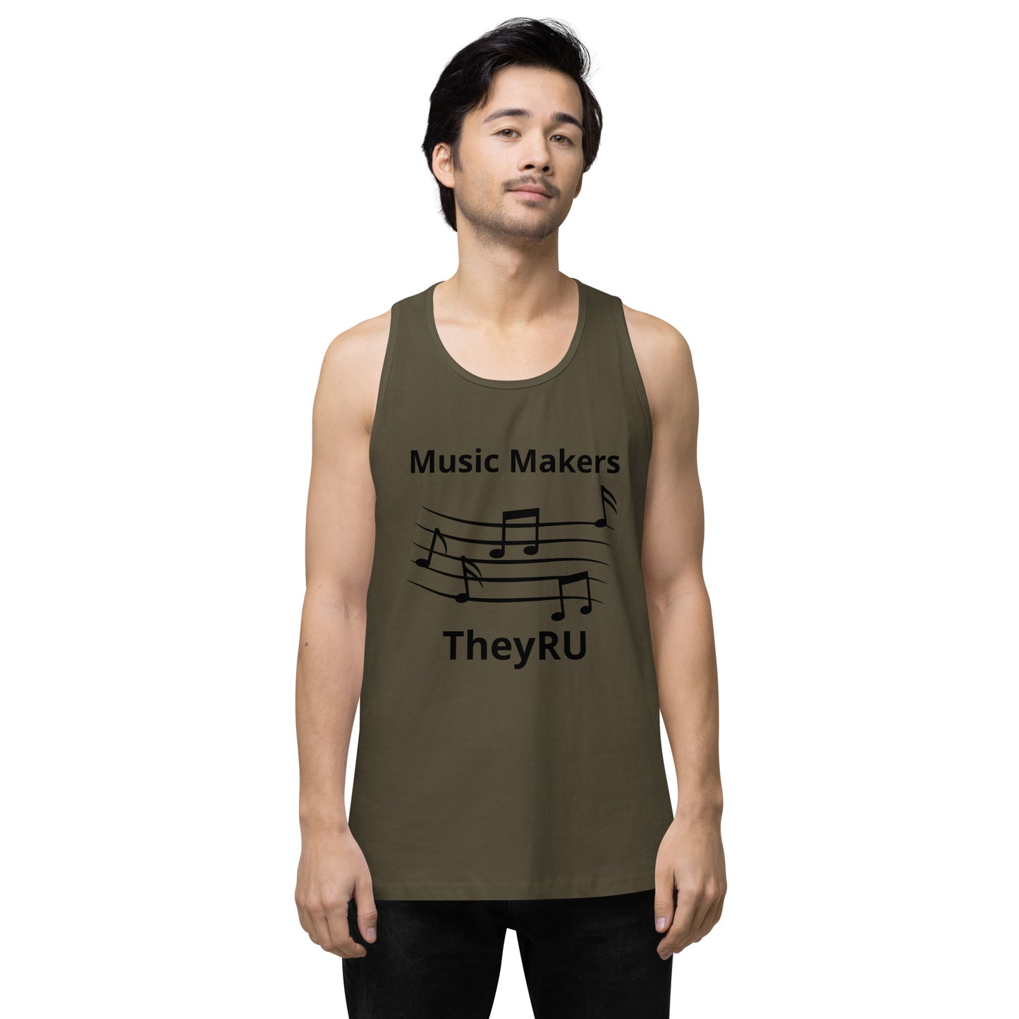Music Makers Men’s premium tank top