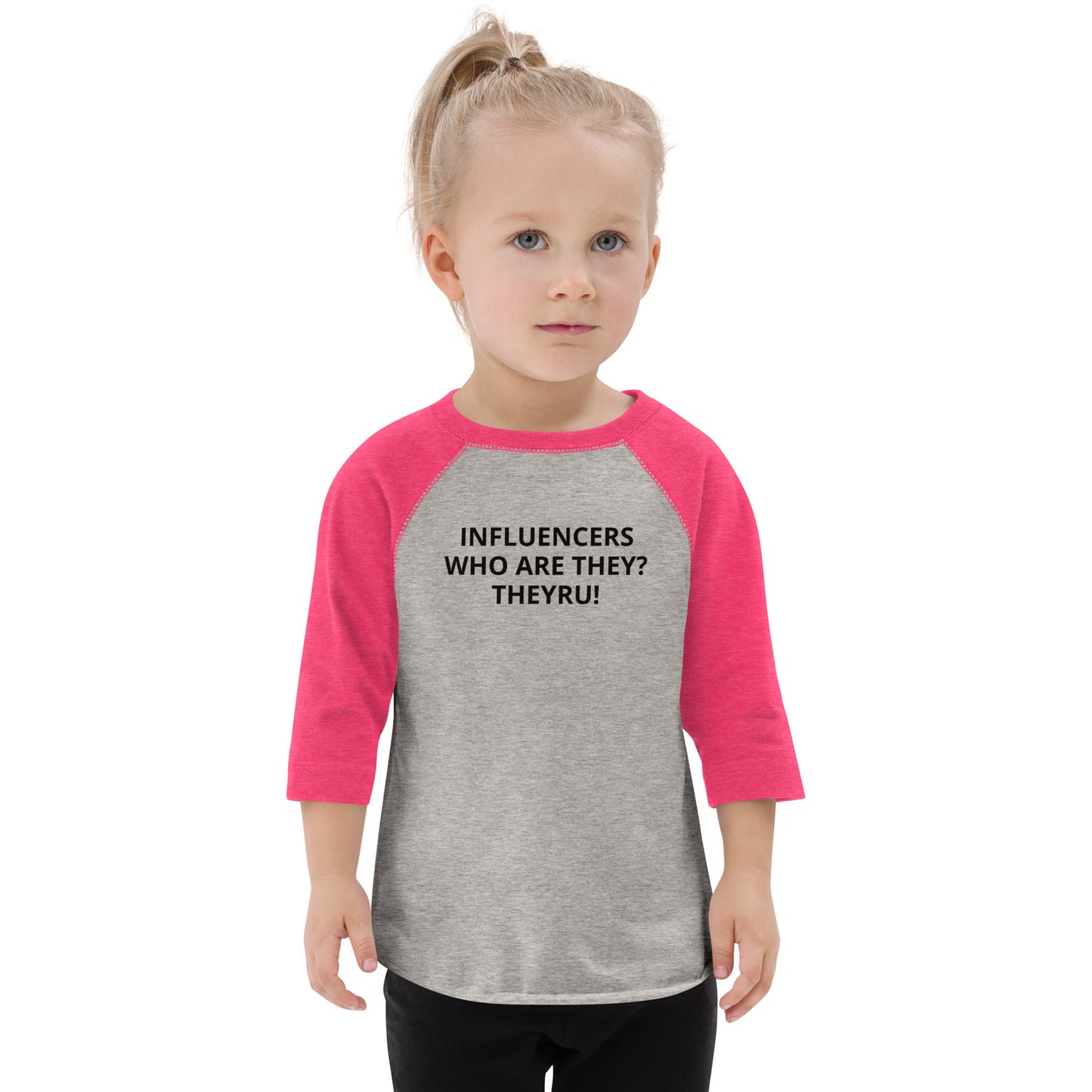 Influencers Toddler baseball shirt