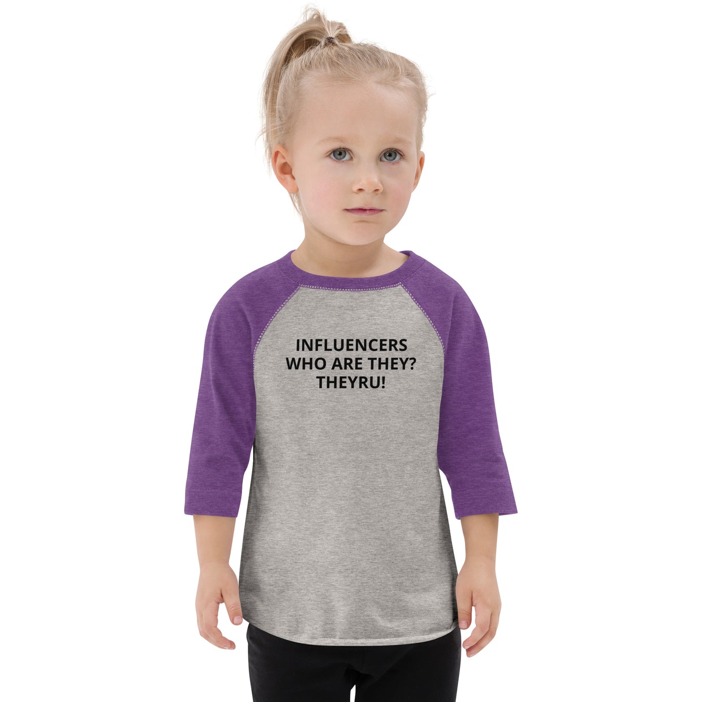 Influencers Toddler baseball shirt