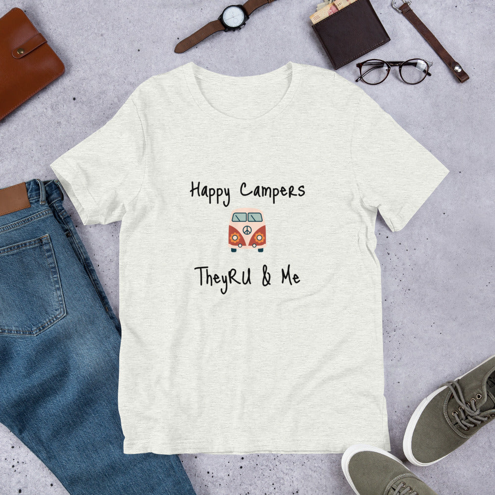 Happy Campers Van Graphic Unisex t-shirt