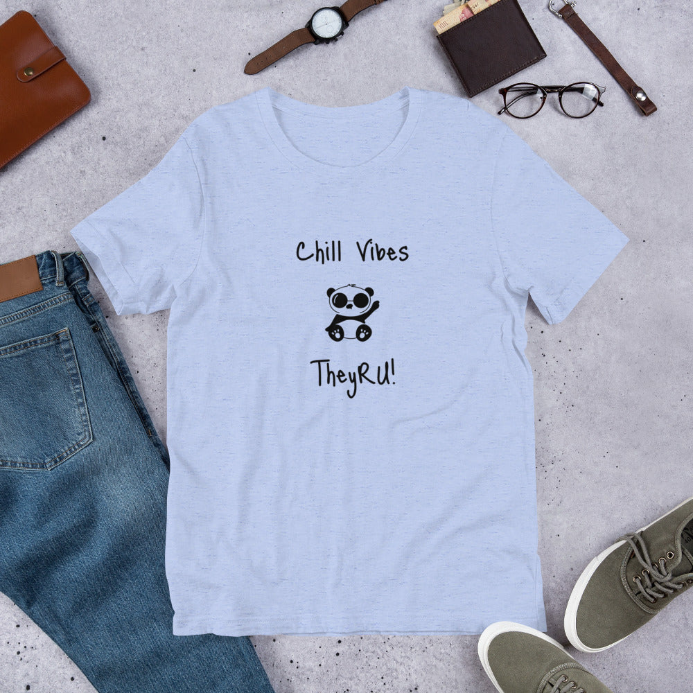 Chill Vibes Panda Graphic Unisex t-shirt