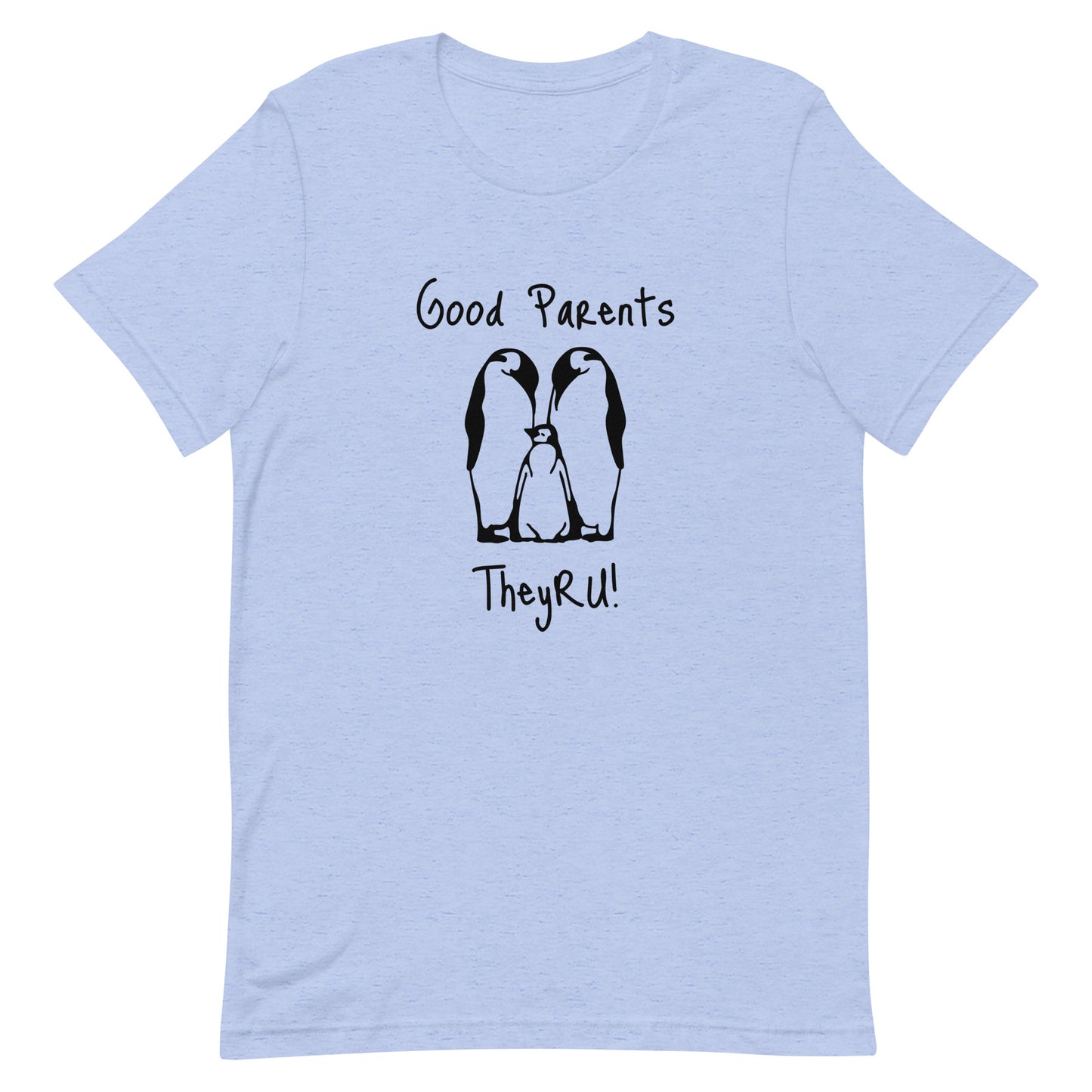 Good Parents Penguin Graphic Unisex t-shirt