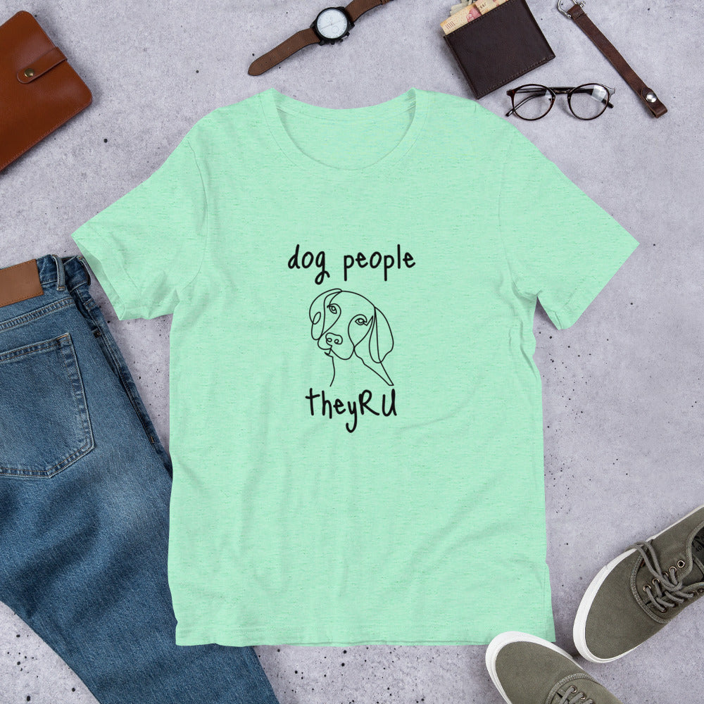 Dog People Unisex t-shirt