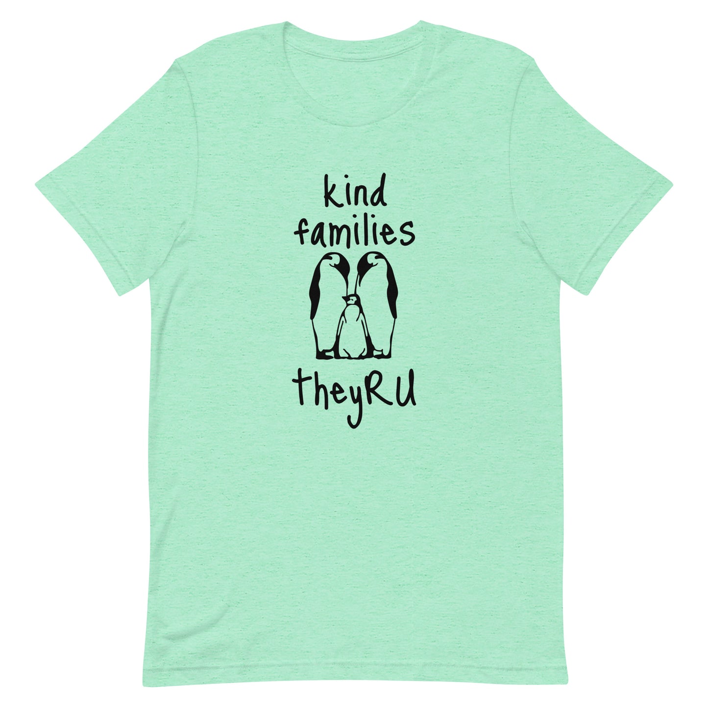 Kind Families Penguin Graphic Unisex t-shirt