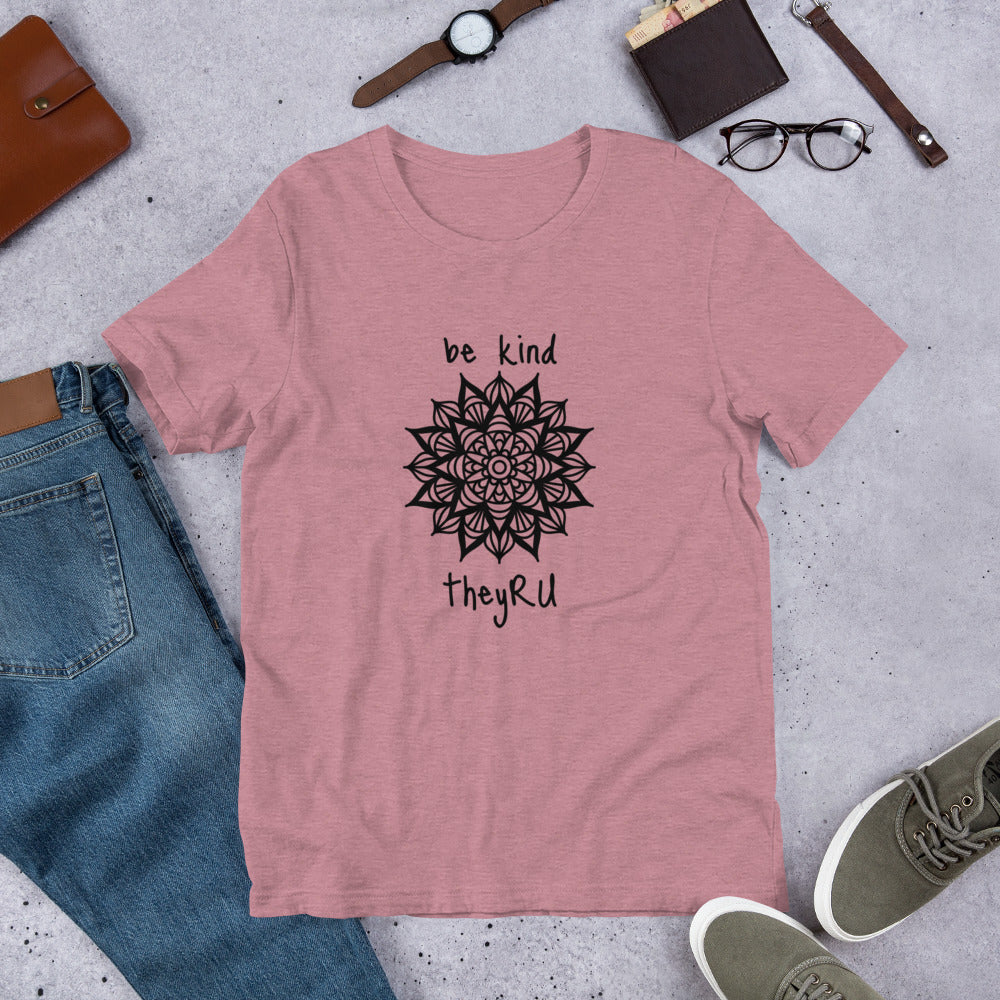 Be Kind Mandala Unisex t-shirt