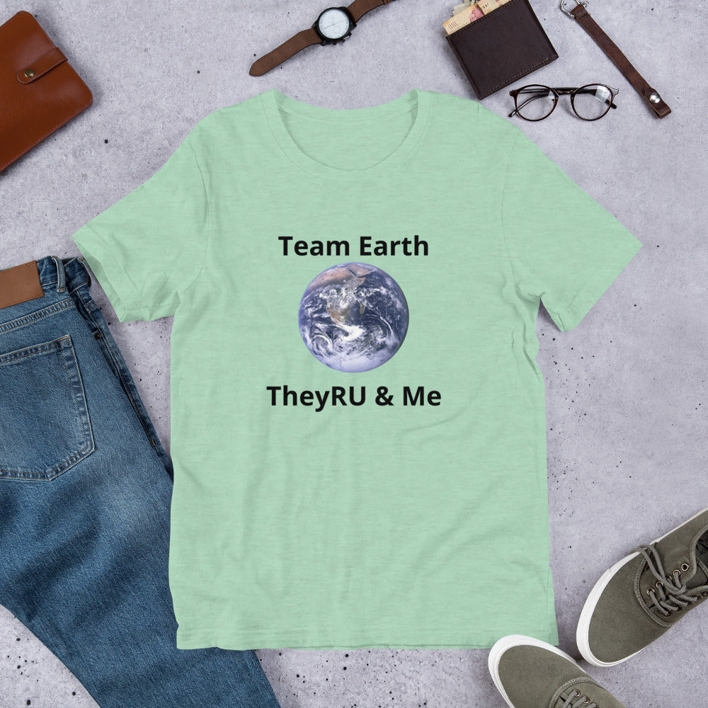 Team Earth Graphic Unisex t-shirt
