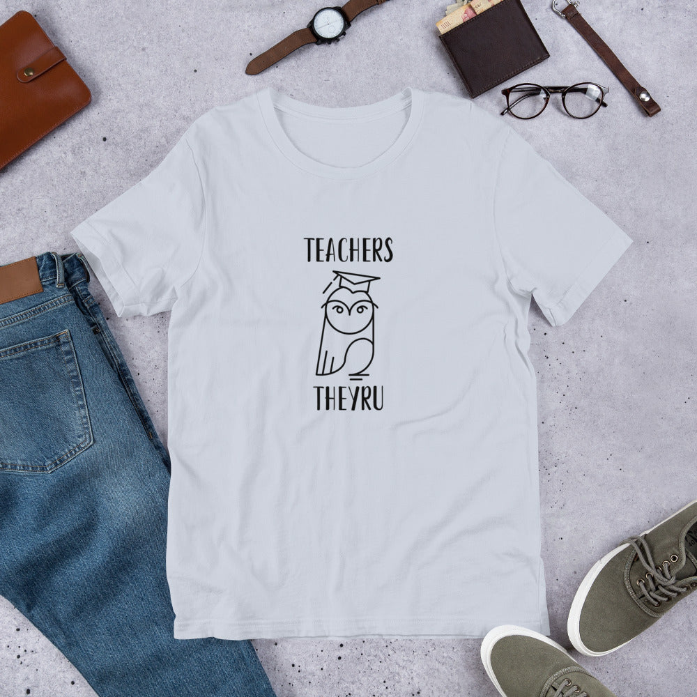 Teachers Owl Graphic Unisex t-shirt