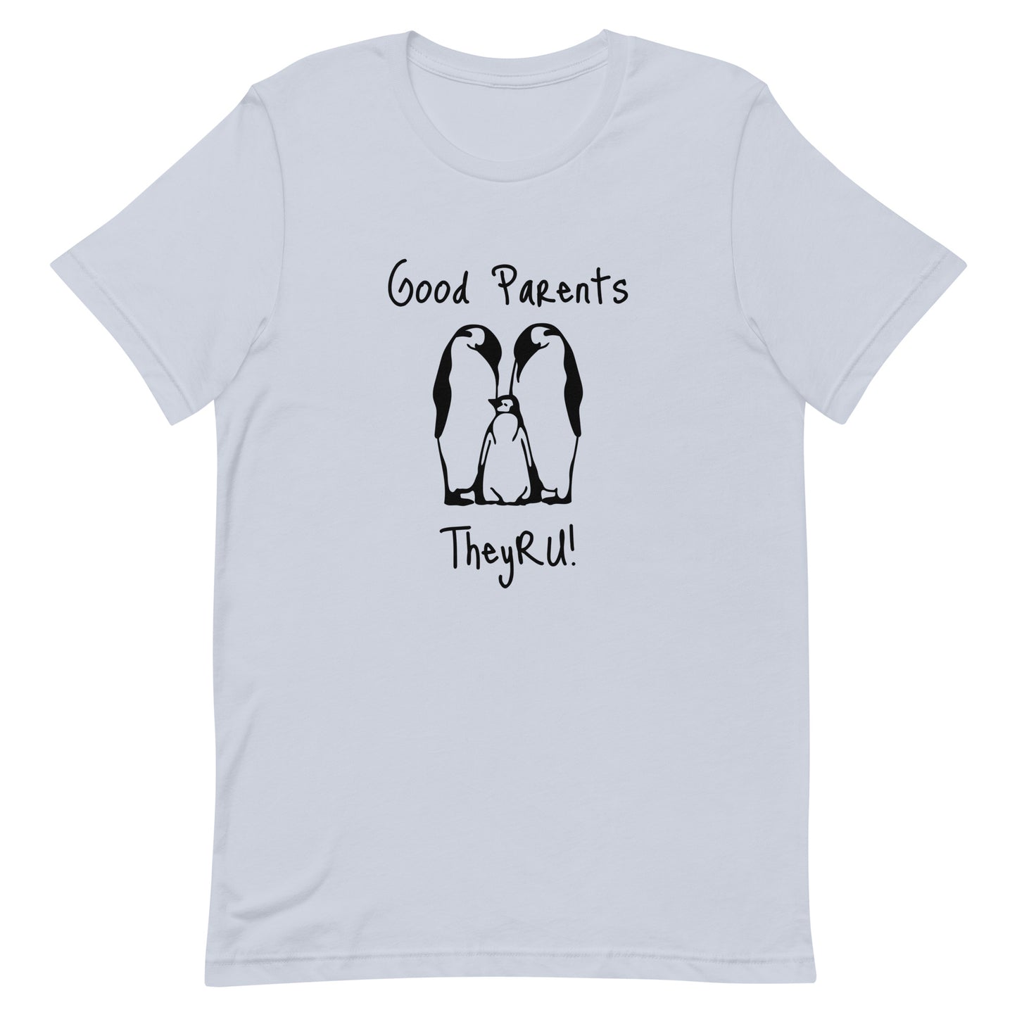 Good Parents Penguin Graphic Unisex t-shirt