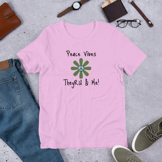 Peace Vibes Graphic Unisex t-shirt
