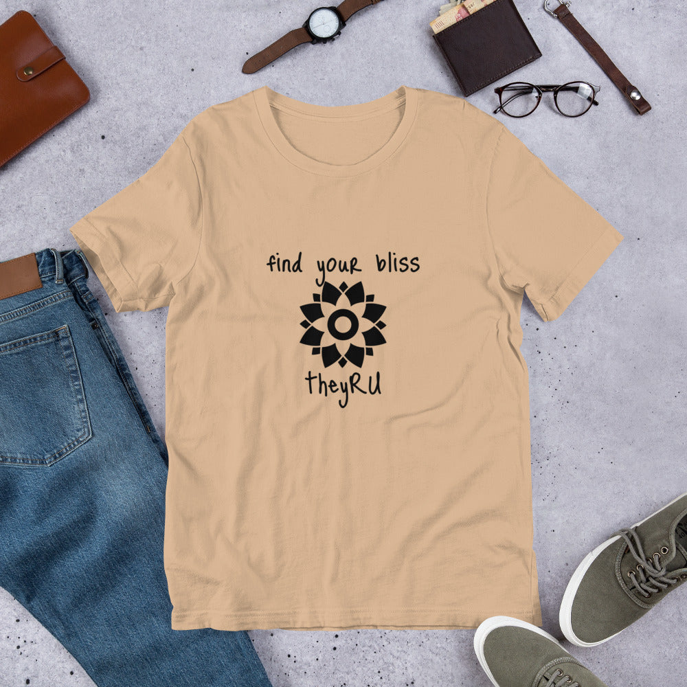 Find Your Bliss Graphic Unisex t-shirt