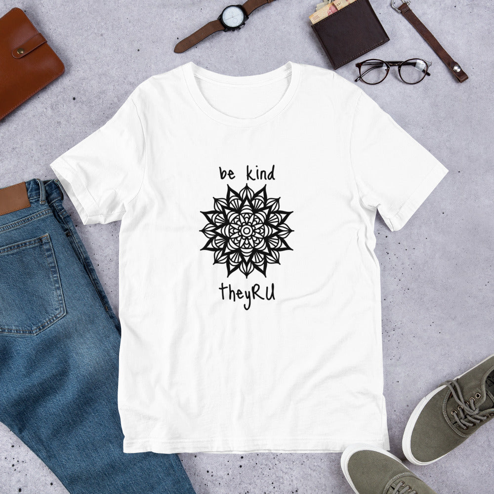 Be Kind Mandala Unisex t-shirt