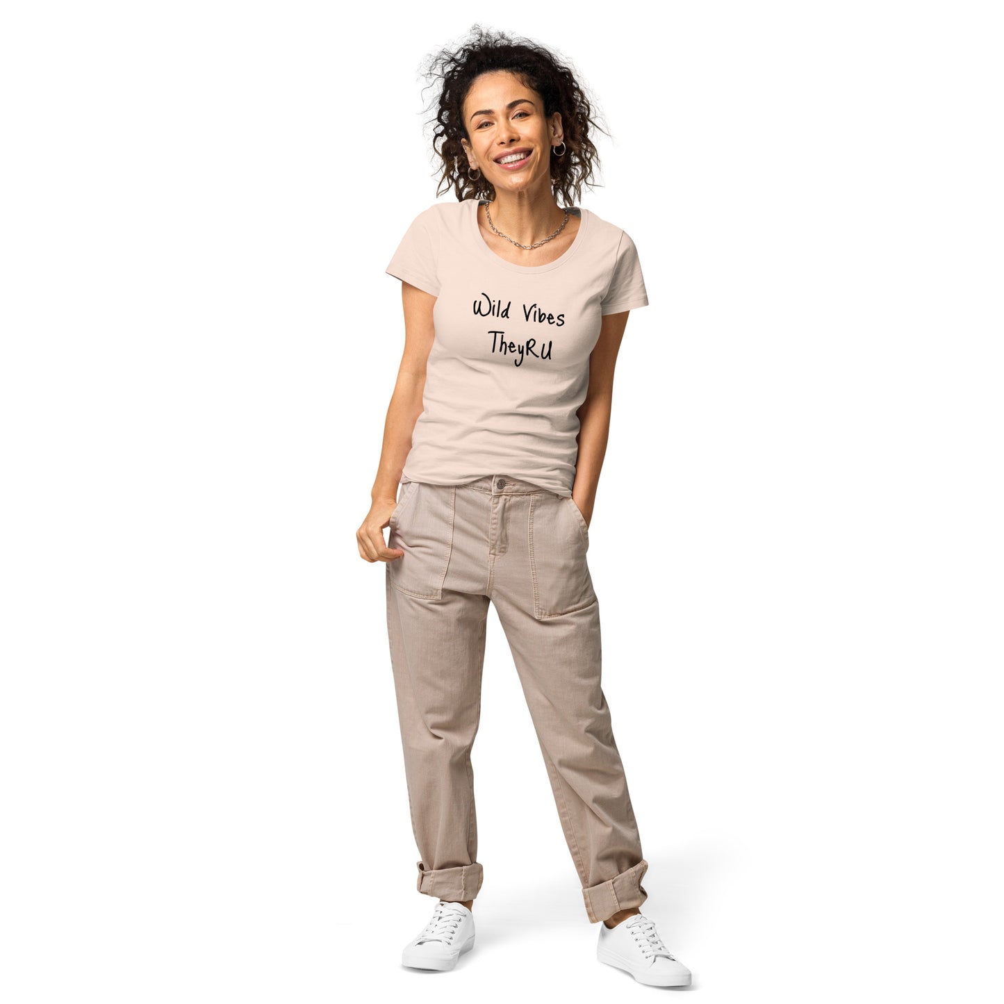 Wild Vibes Women’s basic organic t-shirt