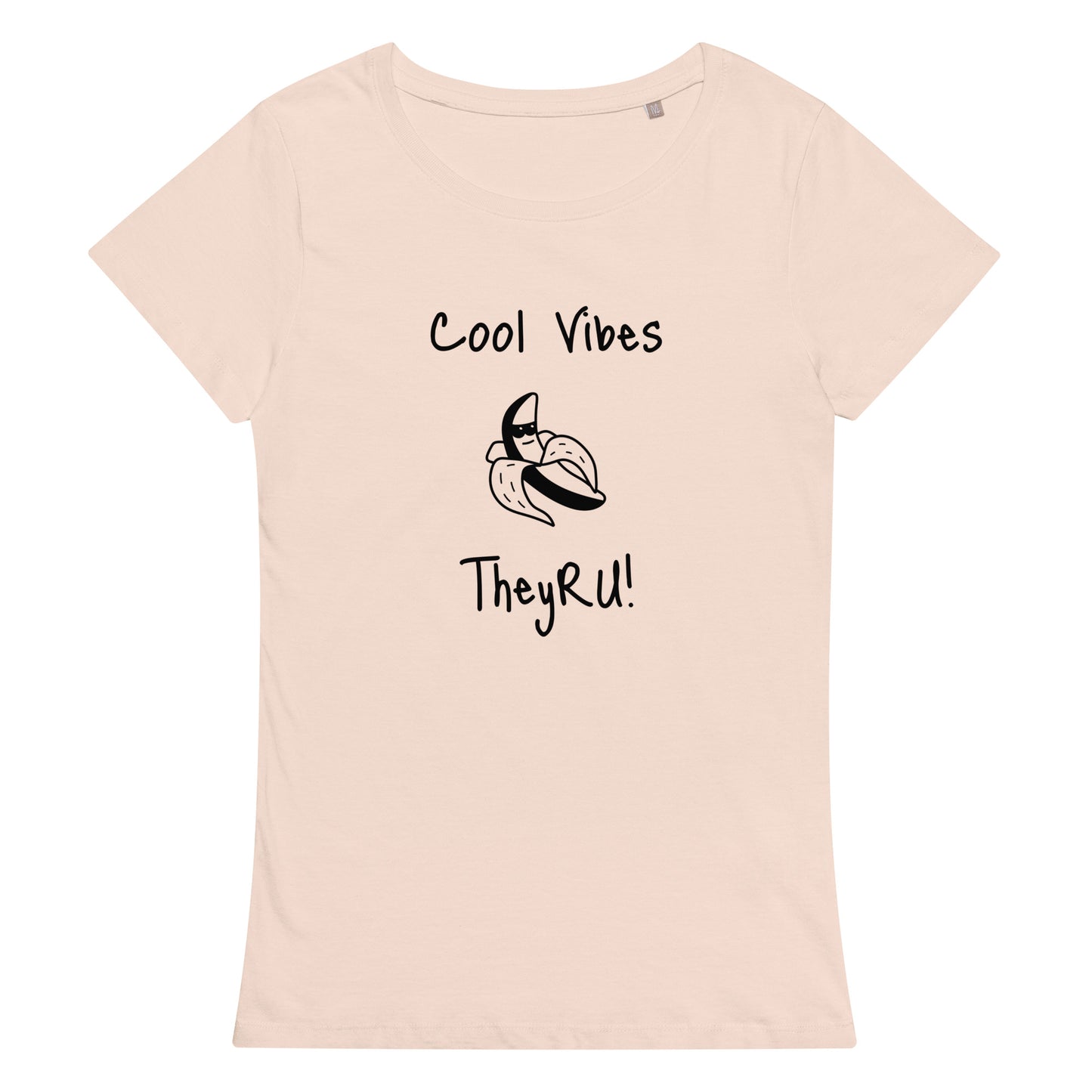 Cool Vibes Banana (graphic) Women’s basic organic t-shirt