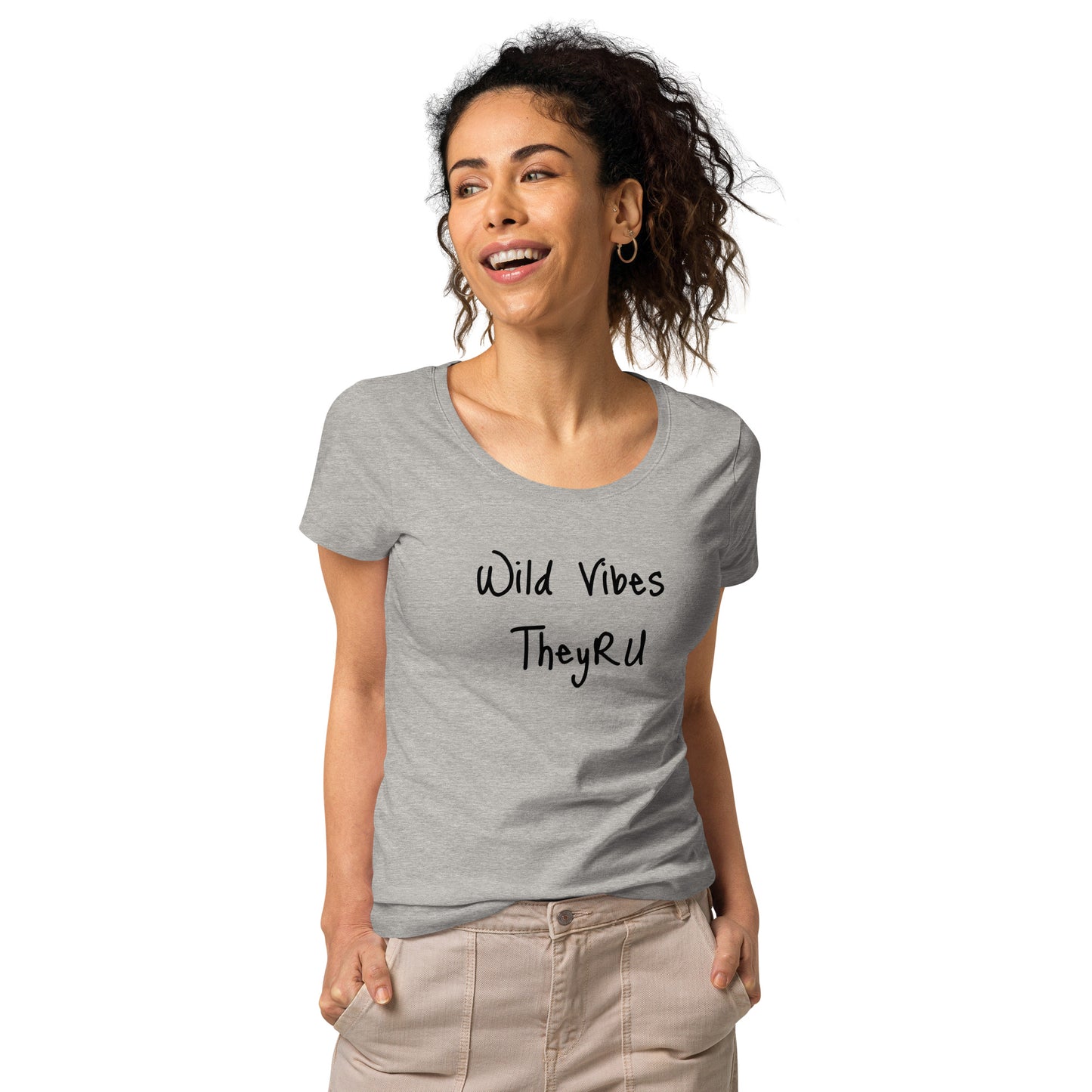 Wild Vibes Women’s basic organic t-shirt