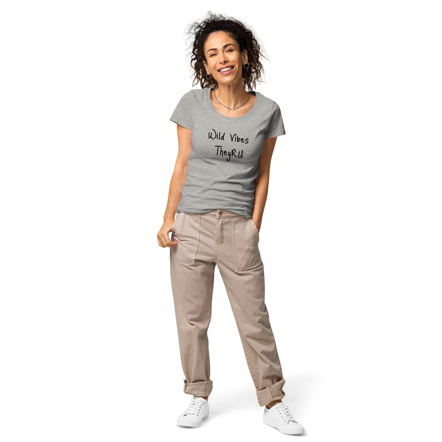 Wild Vibes Women’s basic organic t-shirt