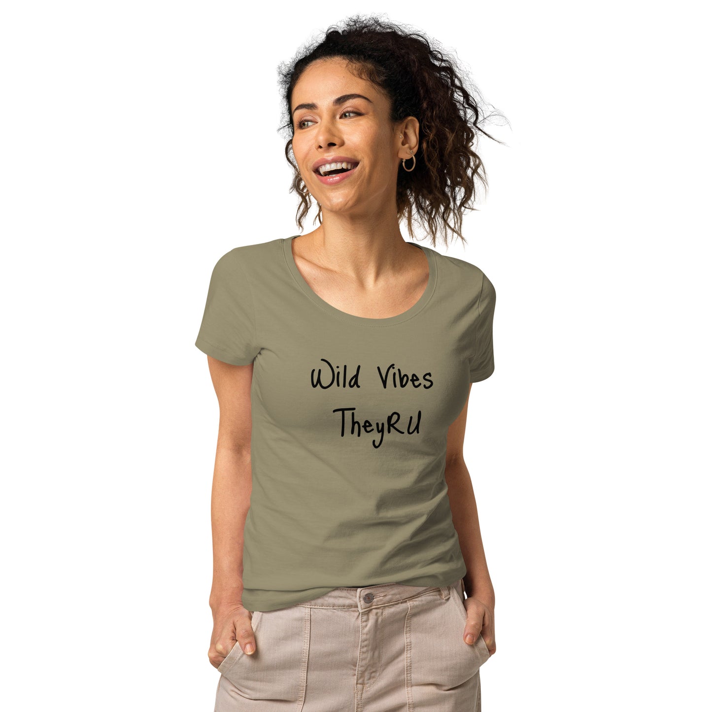 Wild Vibes Women’s basic organic t-shirt