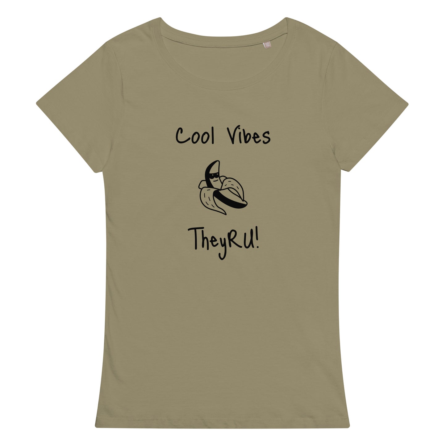 Cool Vibes Banana (graphic) Women’s basic organic t-shirt
