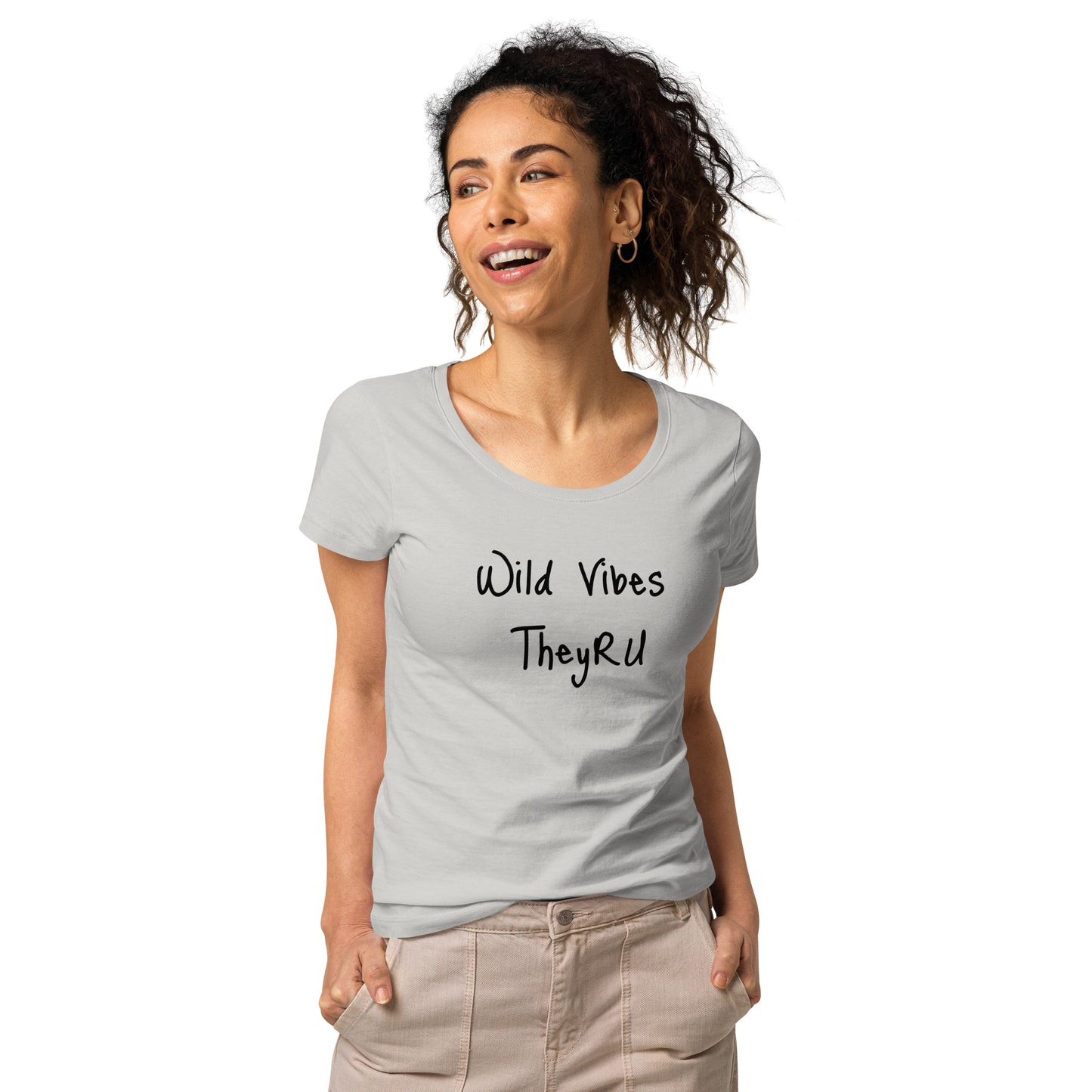 Wild Vibes Women’s basic organic t-shirt