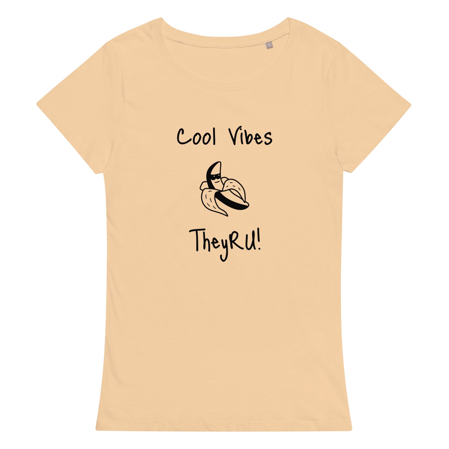 Cool Vibes Banana (graphic) Women’s basic organic t-shirt