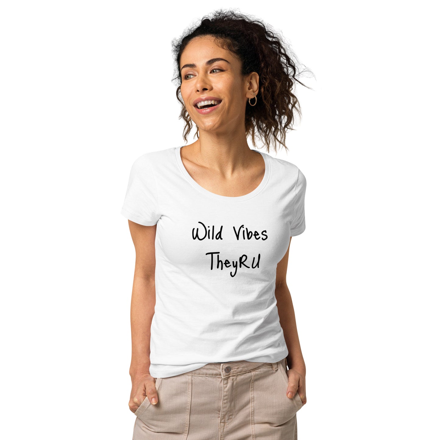 Wild Vibes Women’s basic organic t-shirt