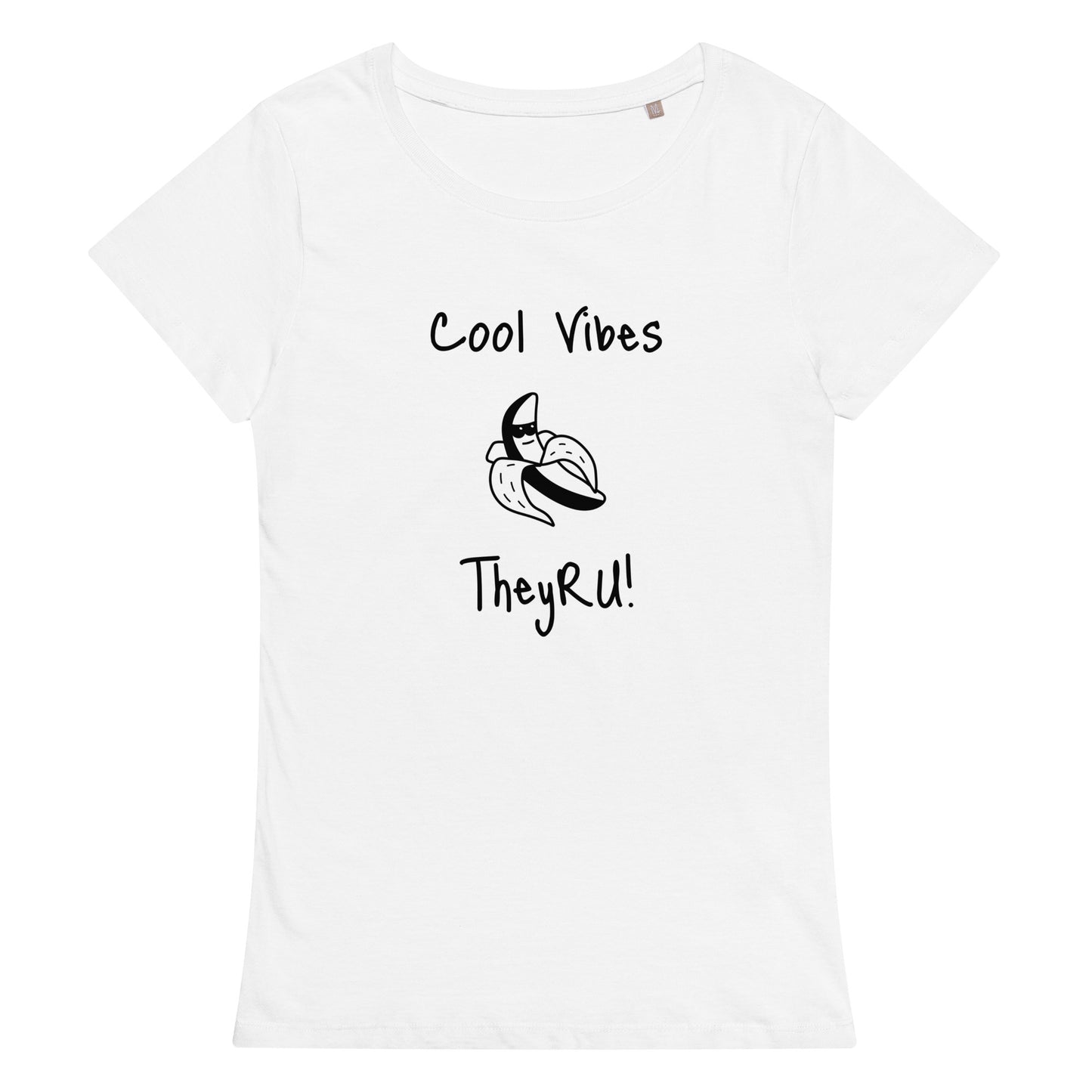 Cool Vibes Banana (graphic) Women’s basic organic t-shirt
