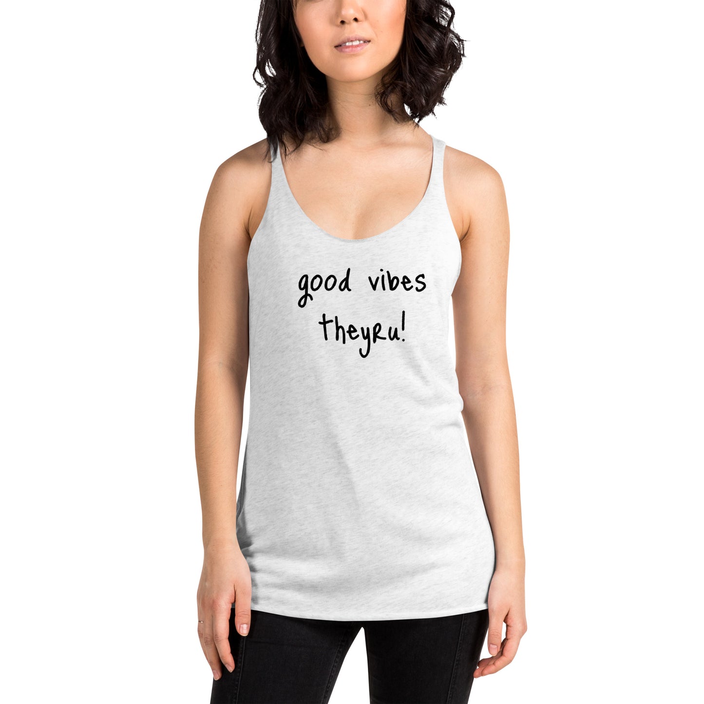 Good Vibes Women's Racerback Tank