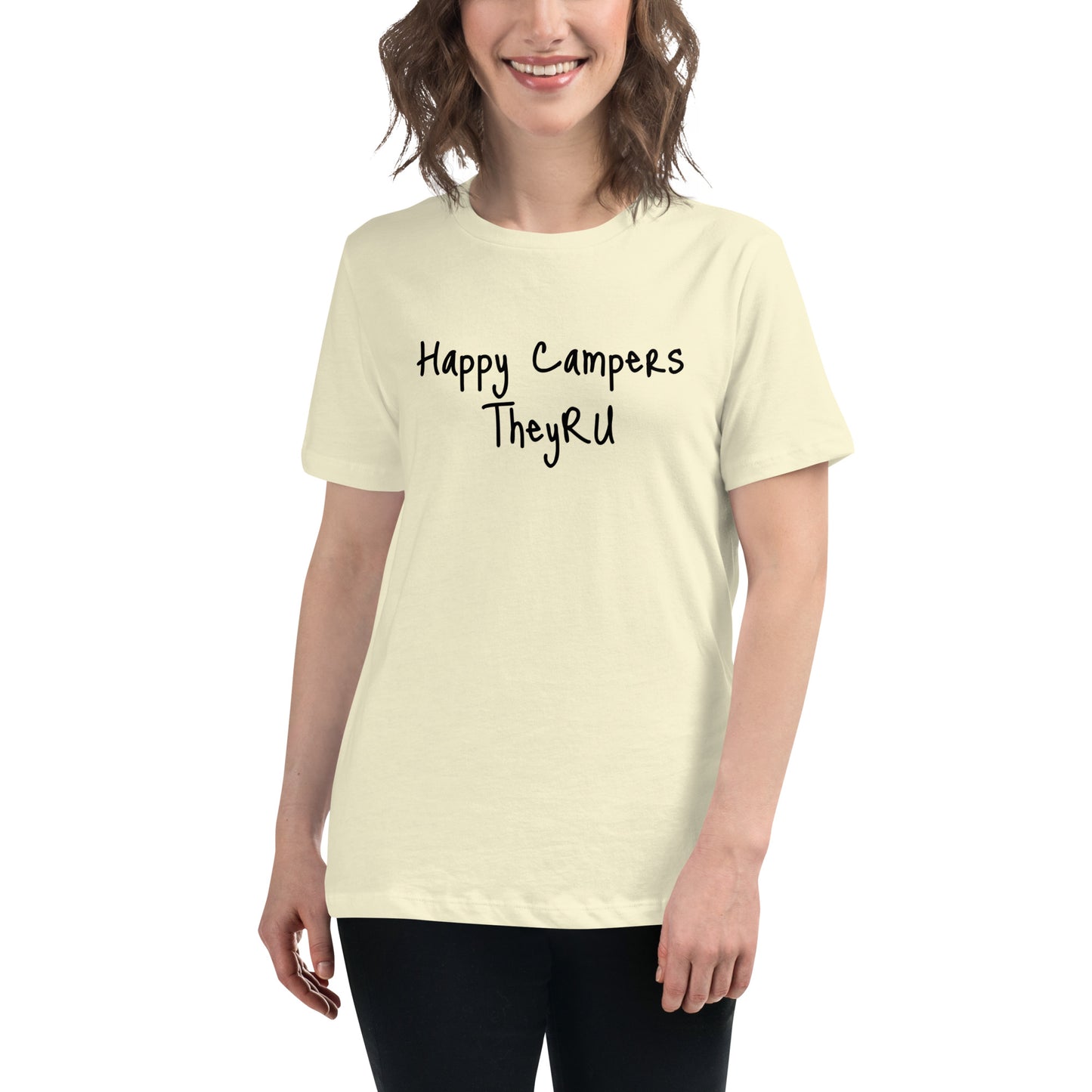 Happy Campers Women's Relaxed T-Shirt