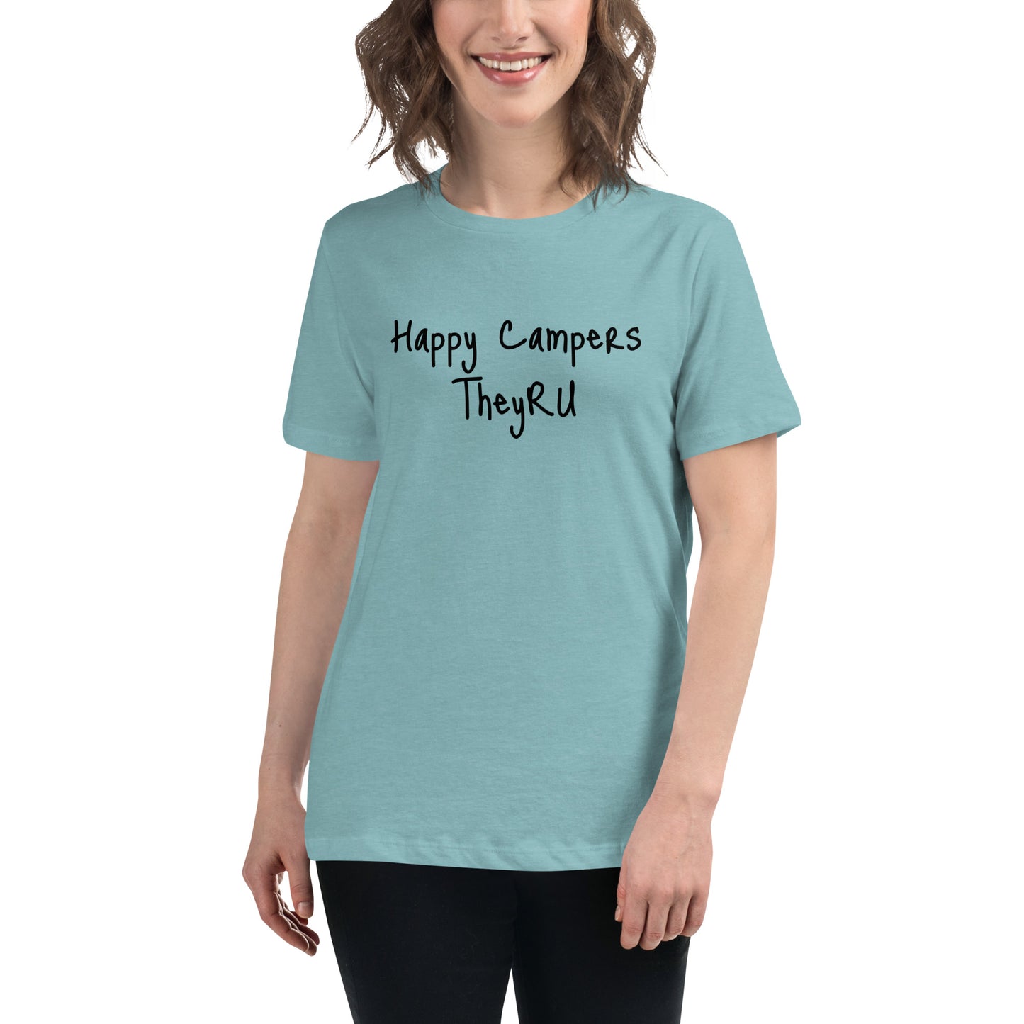 Happy Campers Women's Relaxed T-Shirt