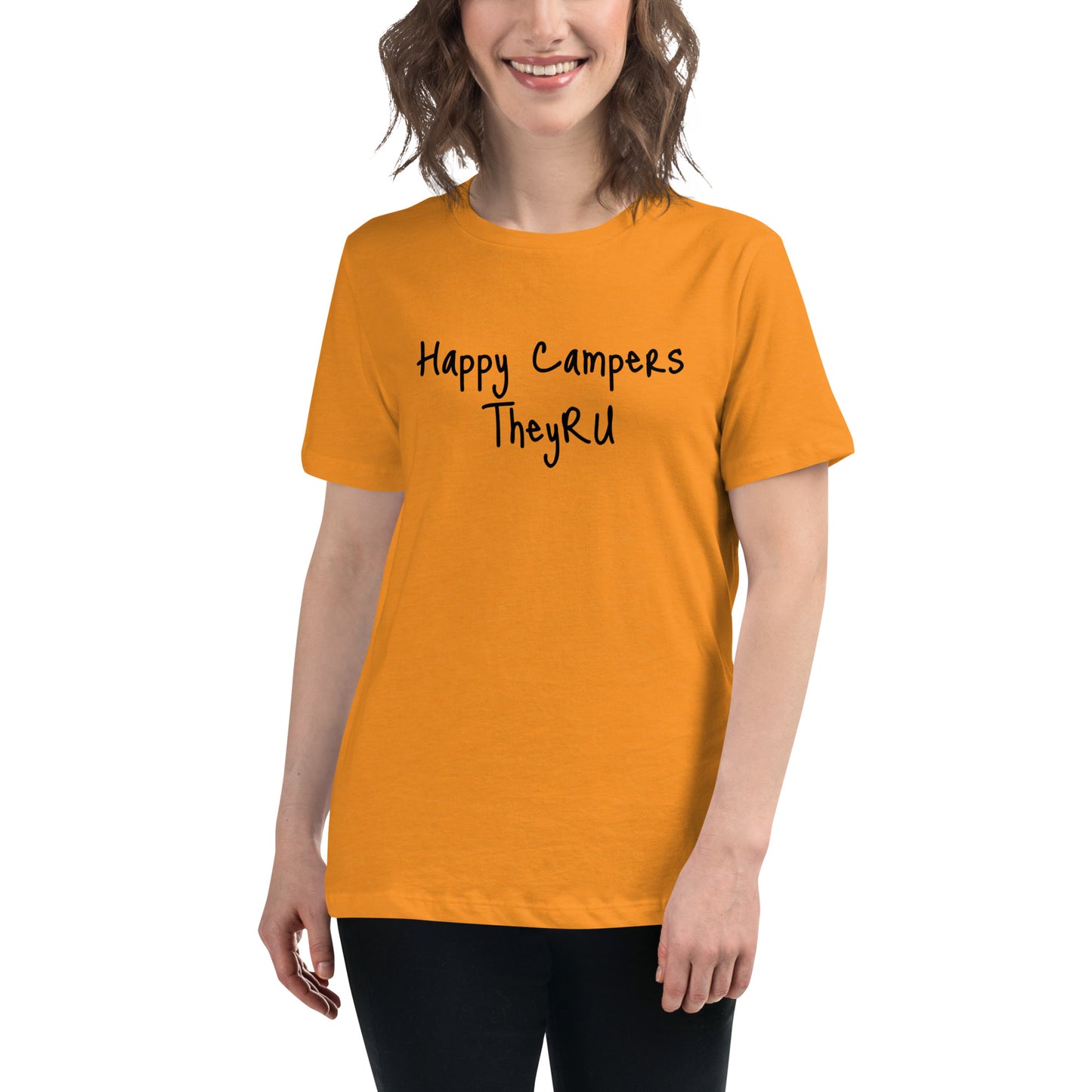 Happy Campers Women's Relaxed T-Shirt