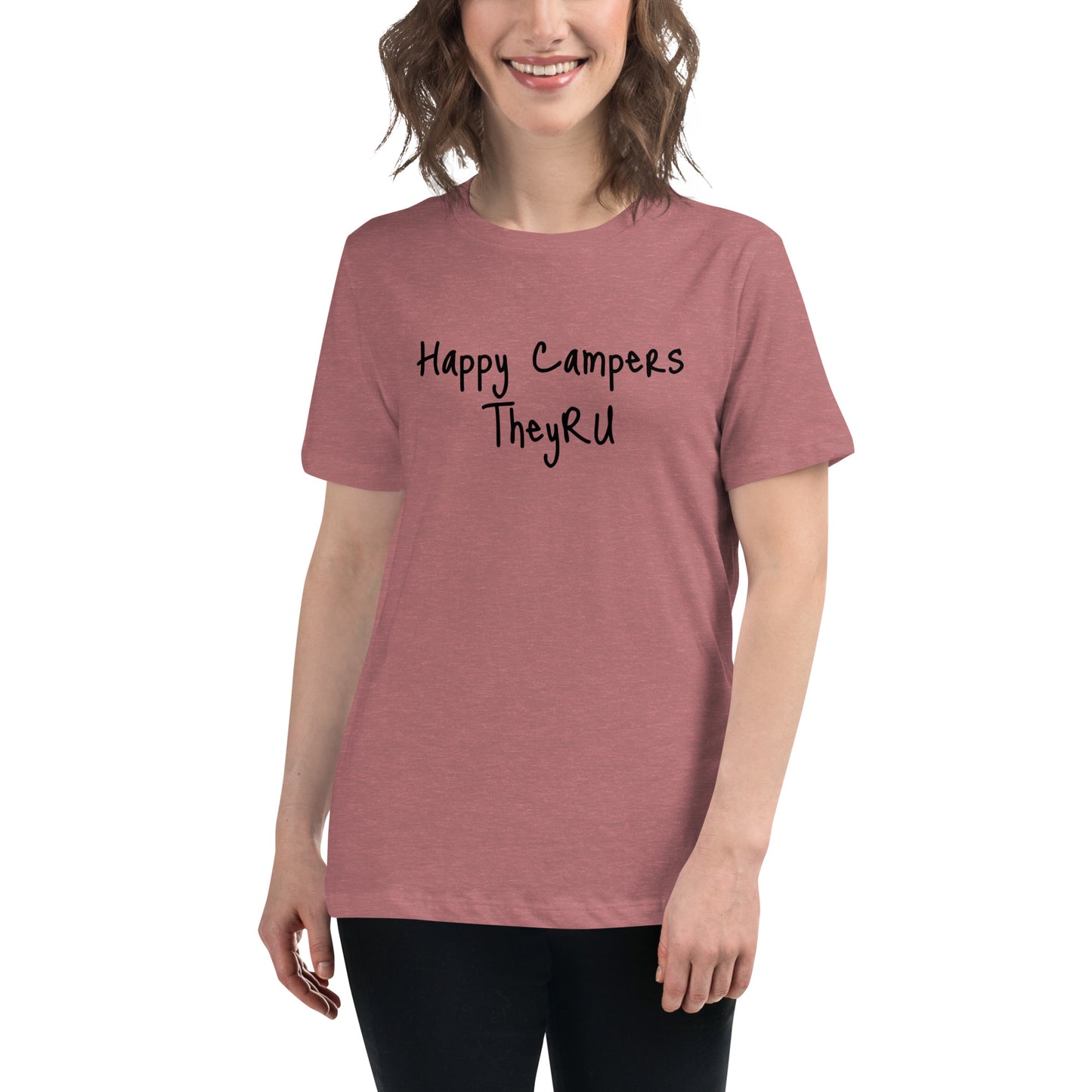 Happy Campers Women's Relaxed T-Shirt