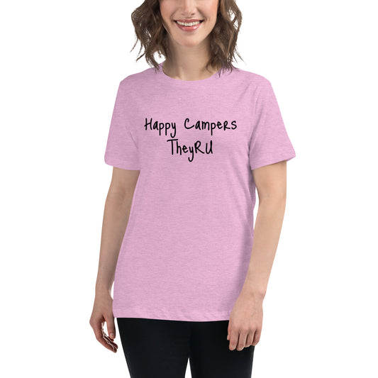 Happy Campers Women's Relaxed T-Shirt