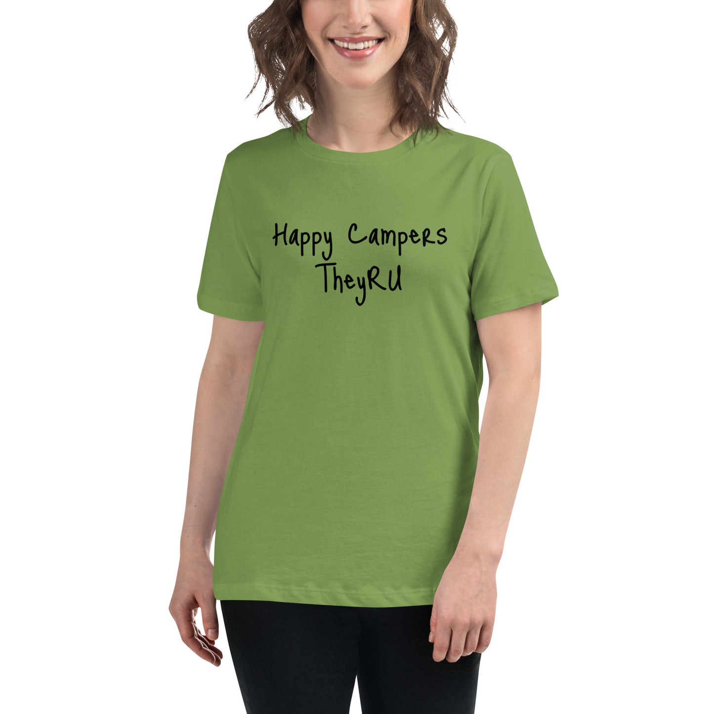 Happy Campers Women's Relaxed T-Shirt
