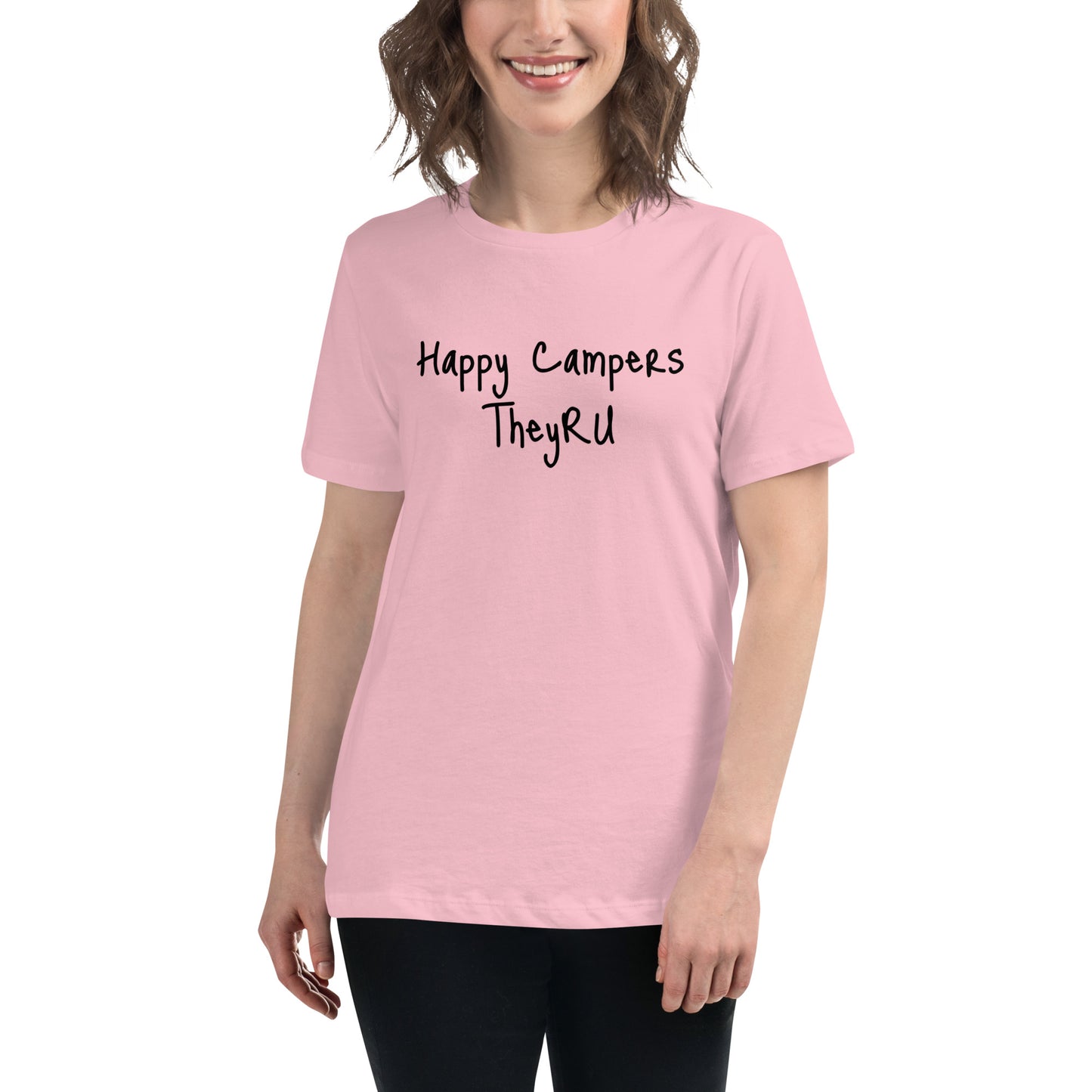Happy Campers Women's Relaxed T-Shirt