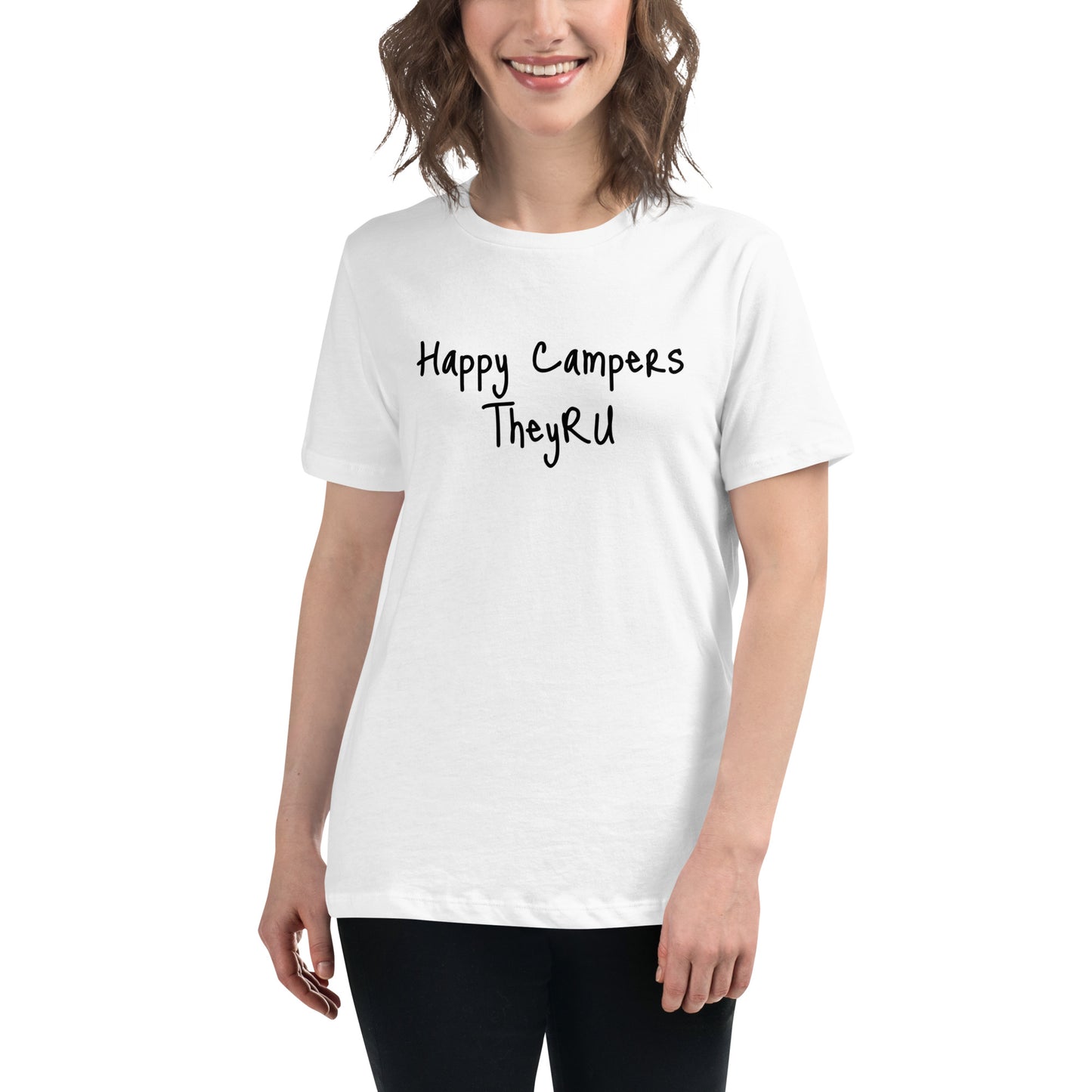 Happy Campers Women's Relaxed T-Shirt