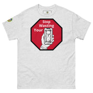 Hour glass Stop wasting your time t shirt