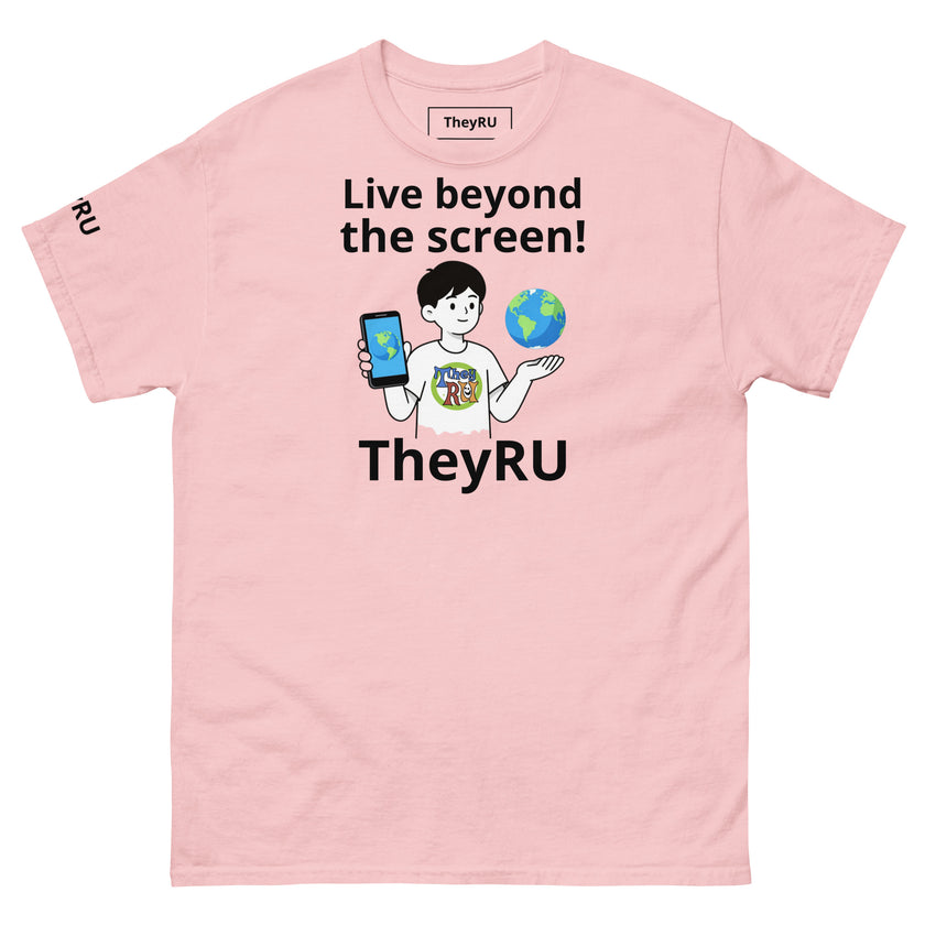 Live beyond the screen TheyRU logo