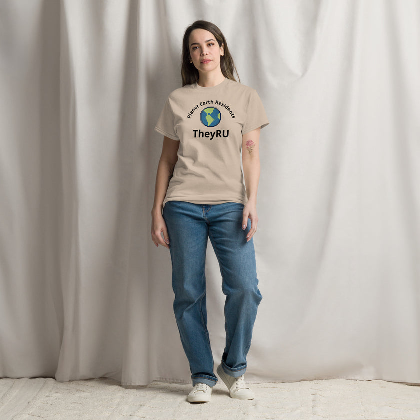 Unisex classic tee Resident Planet Earth