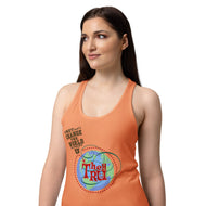 They can't change the world without U Tank top Racer back
