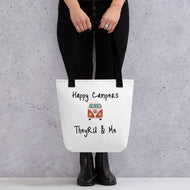 Happy Campers Van Graphic Tote bag